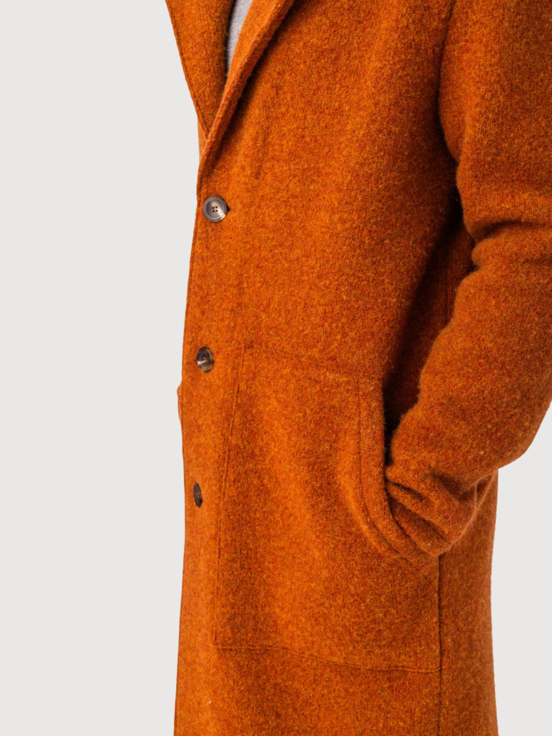 Jacke Alex Wool Orange | Stapf