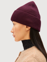 Beanie Iconic Nildaao Dark Purple | Armedangels