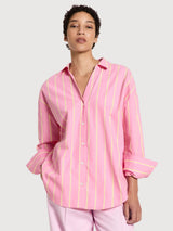 Striped shirt GOTS Off White | Lanius