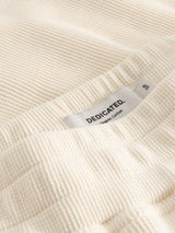 Pantaloncini a rombi Aspudden, color crema, cotone | DEDICATED