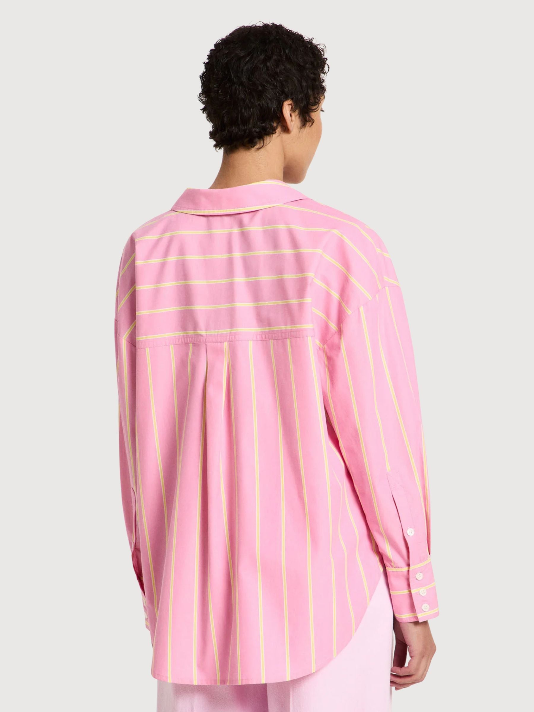 Camicia a righe rosa | Lanius
