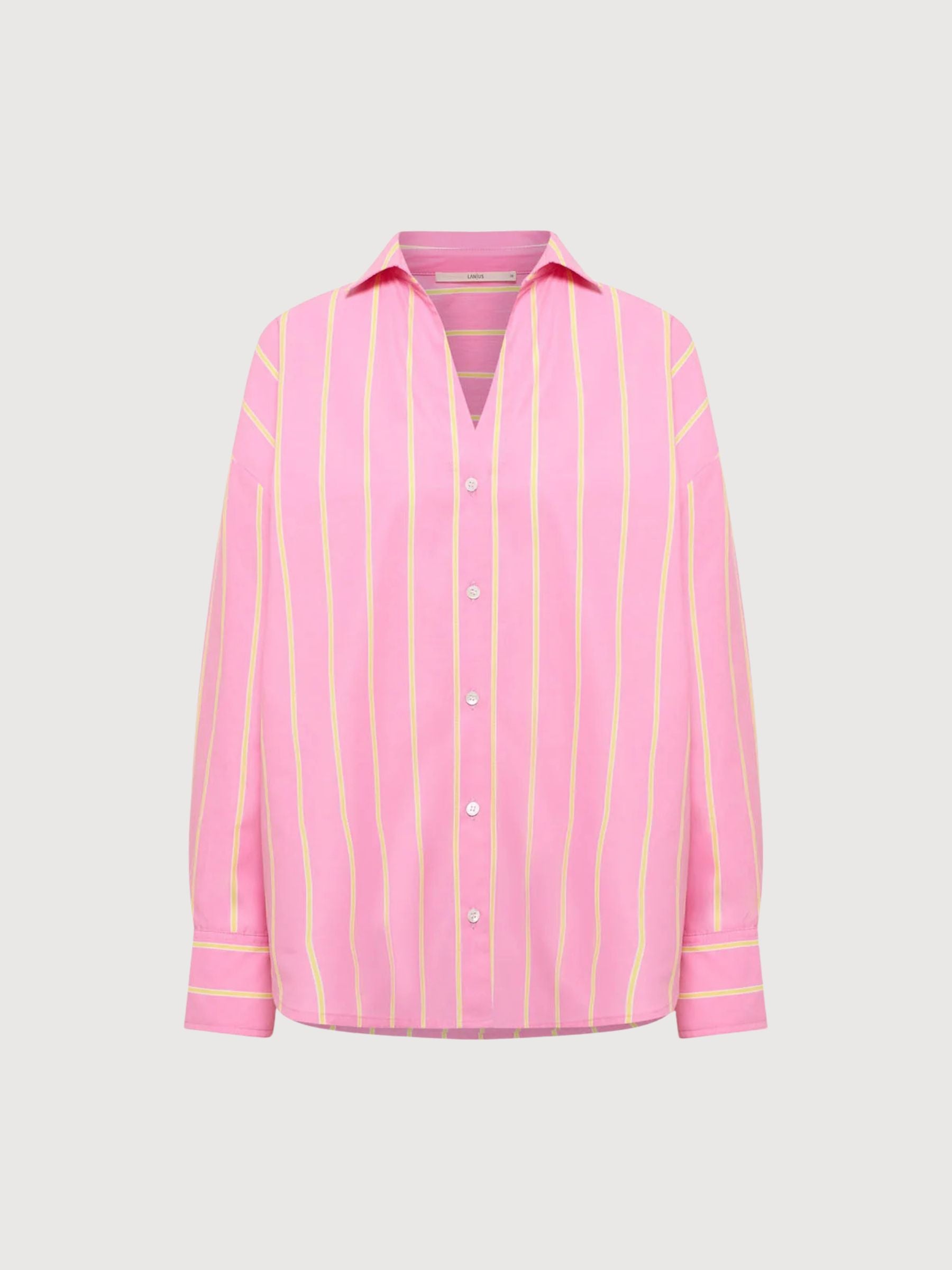 Camicia a righe rosa | Lanius