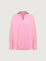 Camicia a righe rosa | Lanius