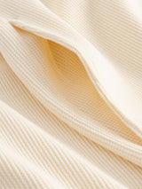 Pantaloncini a rombi Aspudden, color crema, cotone | DEDICATED