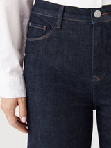 Dew-Flared Soft Denim - Classic Raw Blue | Dawn