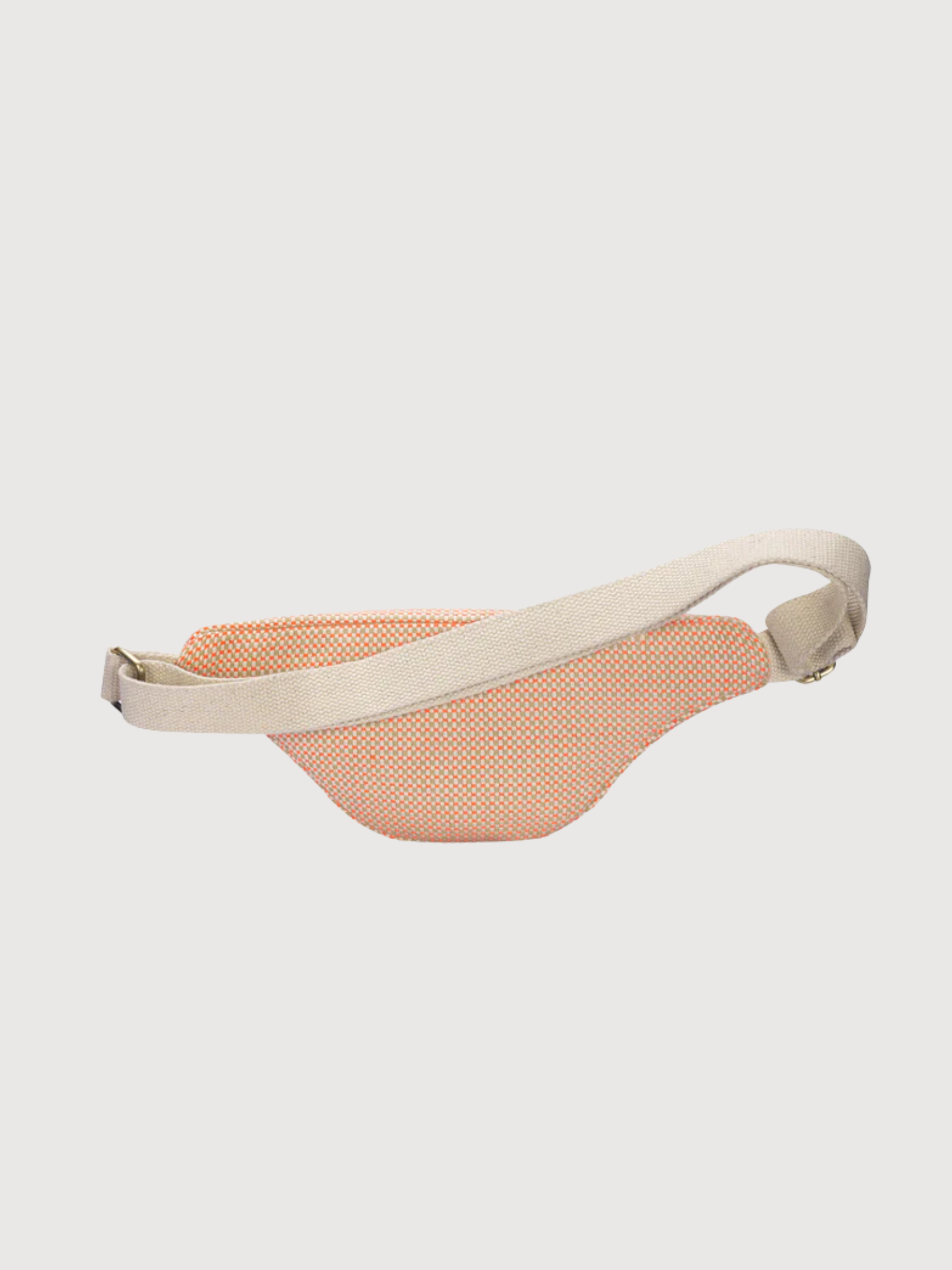 Olivia Marsupio Intrecciato Corallo | Hindbag