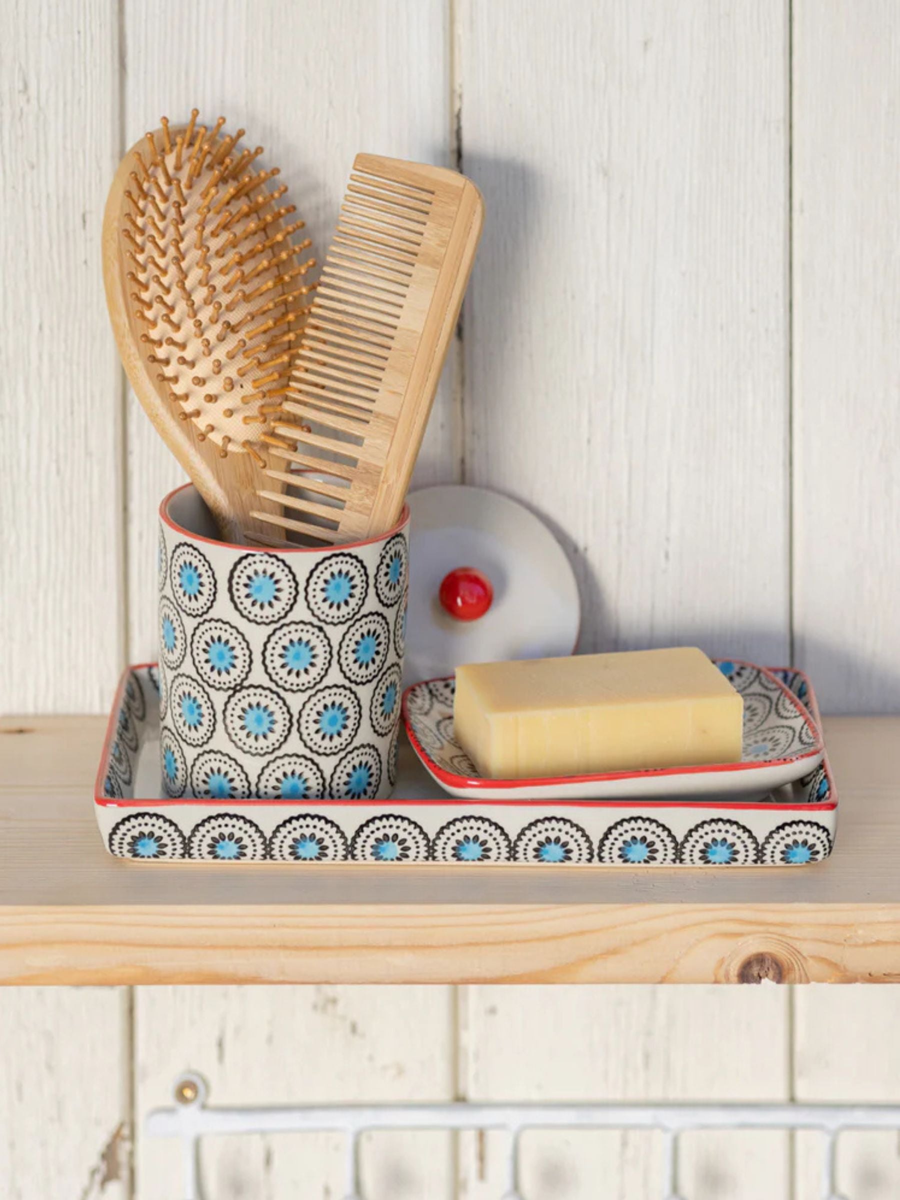 Seifenschale ETHNO blau | Tranquillo