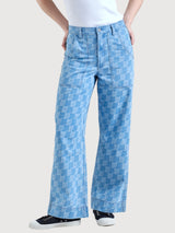 Pantaloni Vara Denim Papita Cats LightBlue | Dedicated