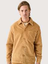 Corduroy Overshirt Apple Cinnamon | KNOWLEDGE COTTON APPAREL