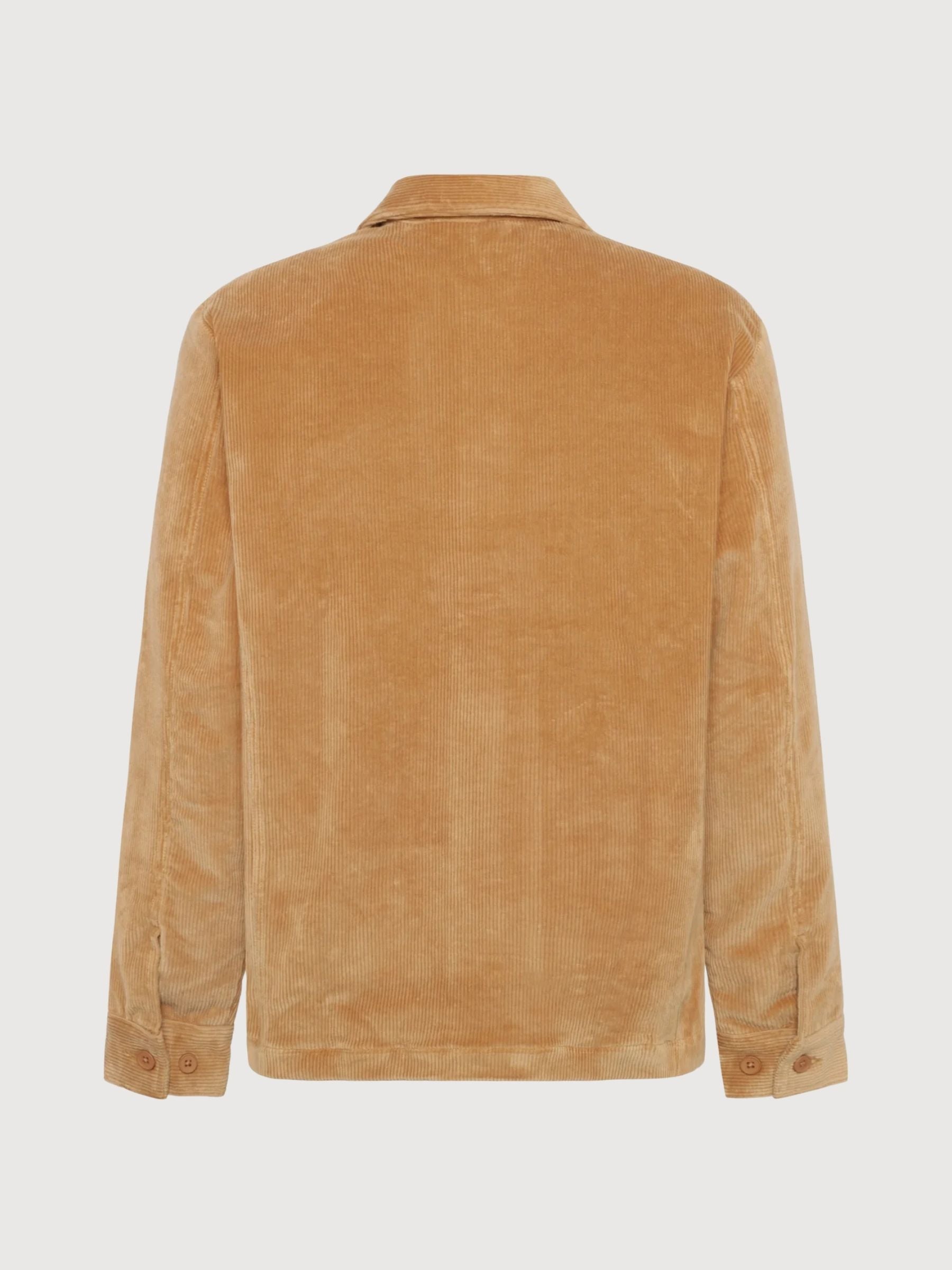 Corduroy Overshirt Apple Cinnamon | KNOWLEDGE COTTON APPAREL