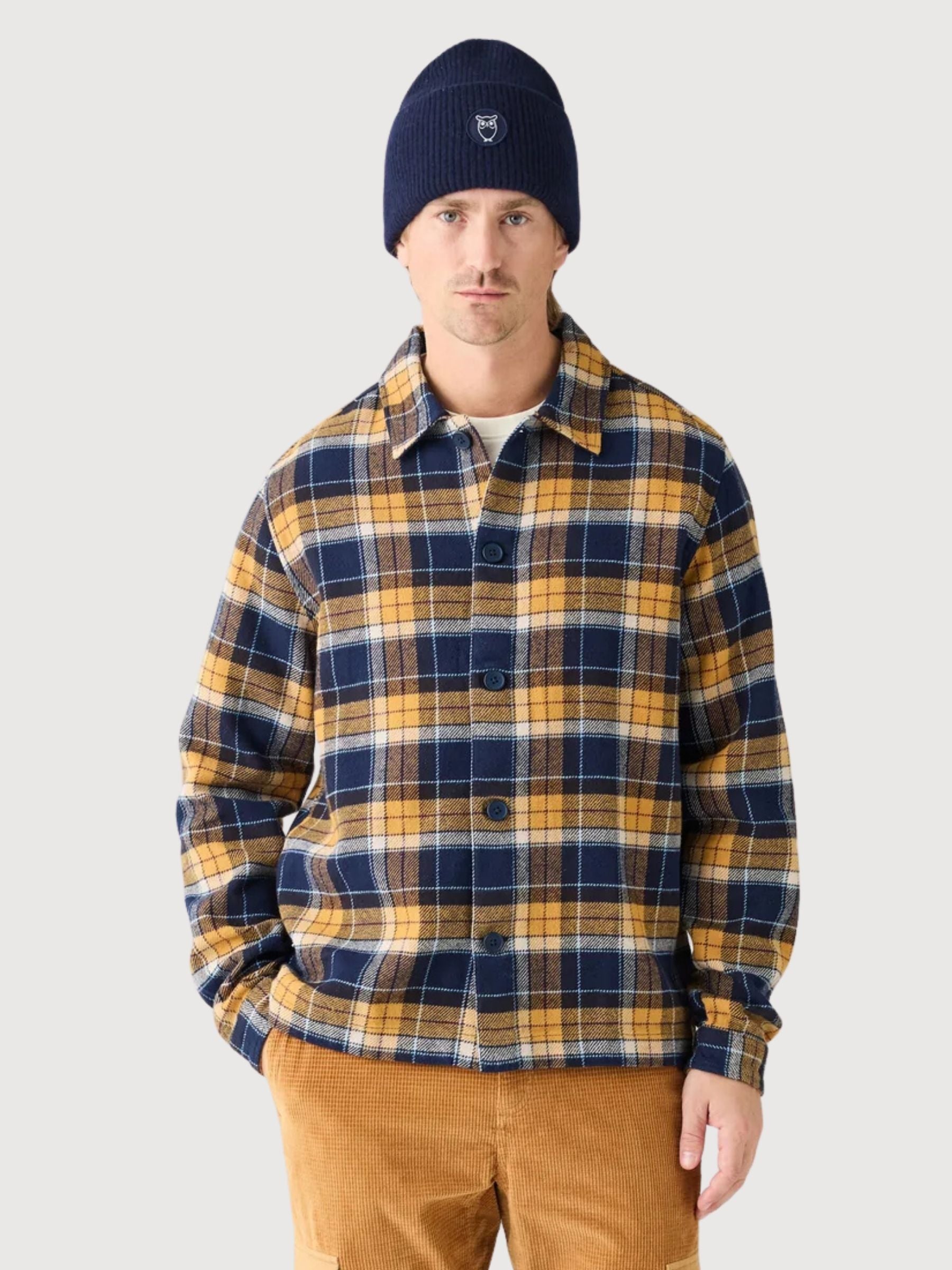 Shirt Flannel Multicolor | Knowledge Cotton Apparel