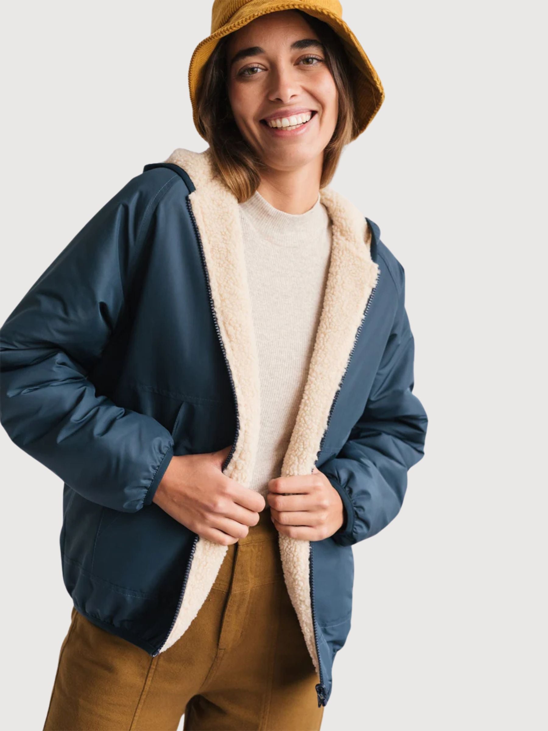 giacca donna blu orion | TWOTHIRDS