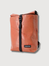 Backpack F155 Clapton Orange In Used Truck Tarps | Freitag