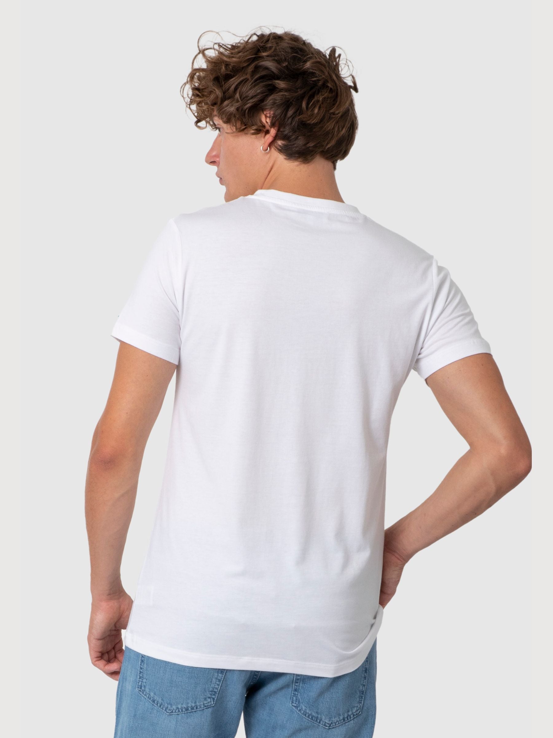 Daniel T-shirt Fish White | Re-Bello