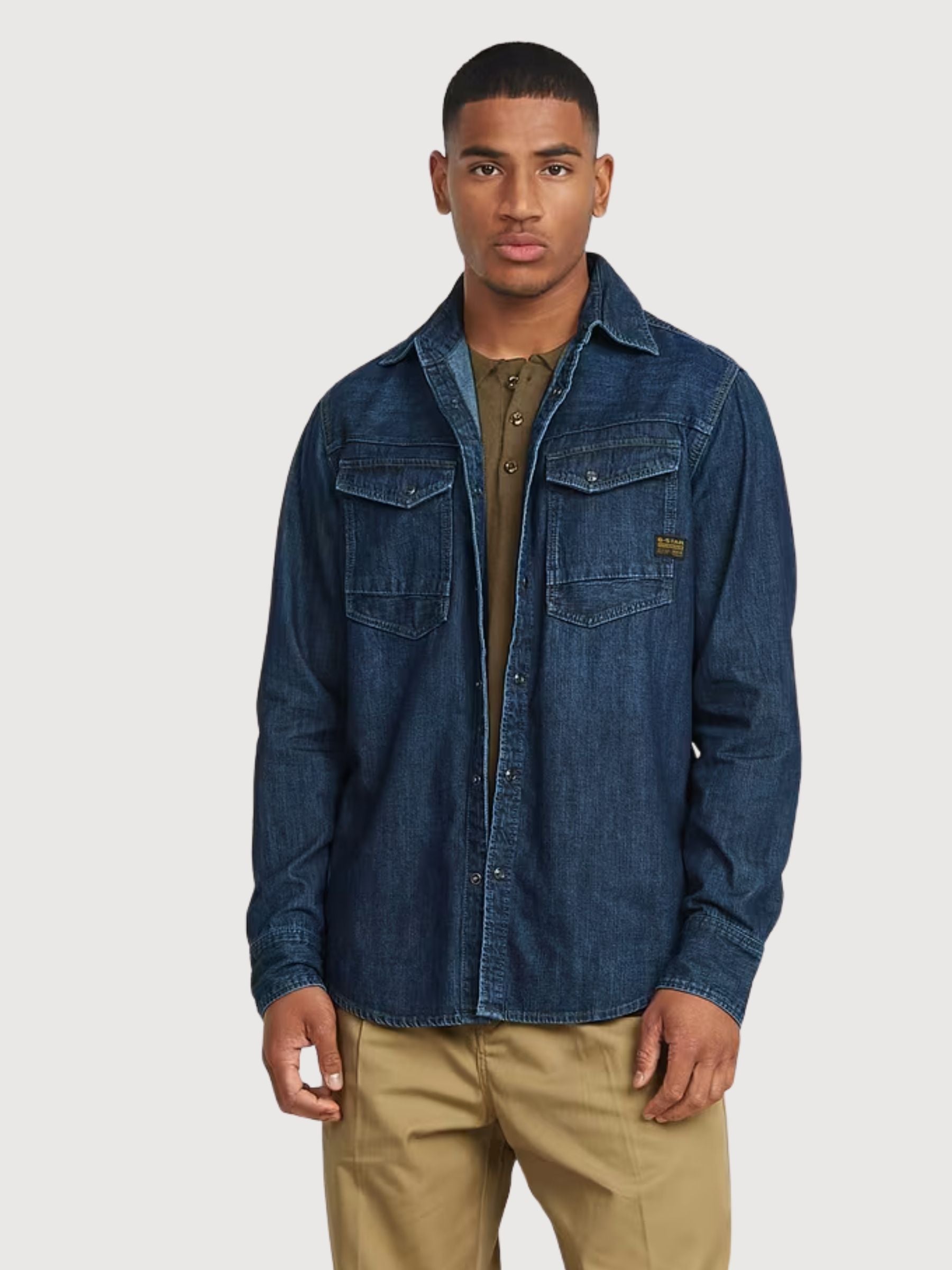 Camicia Dakota Man indossata in acque profonde | G-Star