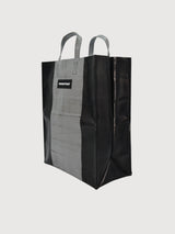 Miami Vice Shoppers Bag Black/Grey in Tarps usati | Freitag