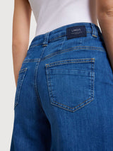 Marlene-Jeans mit hoher Taille Gots aus bio-baumwolle | Lanius