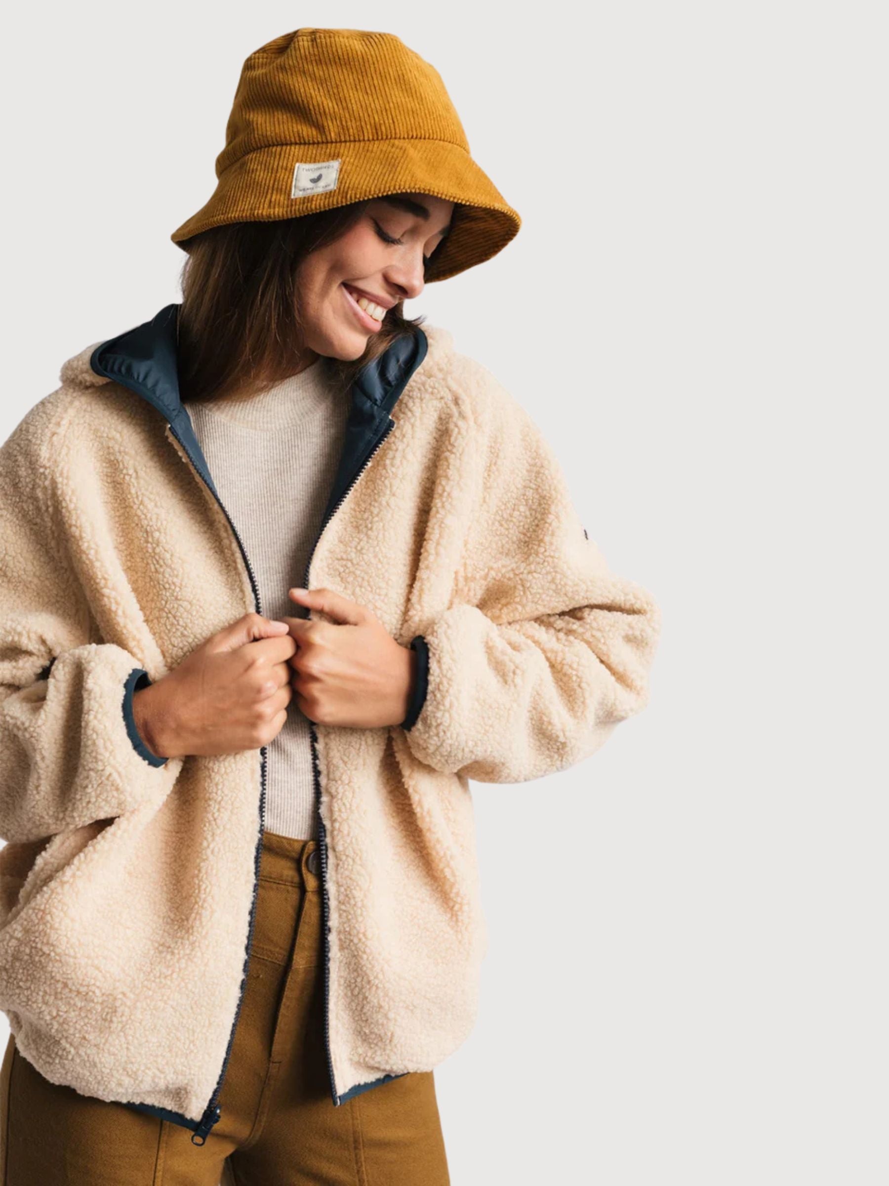 giacca donna blu orion | TWOTHIRDS