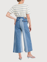 Lilibet Cropped Jeans Blue Reef Super Light Used | Kings of Indigo