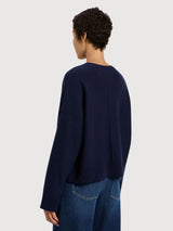 Sweater Crewneck Oversize Midnight | Lanius