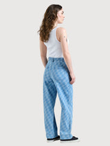 Pantaloni Vara Denim Papita Cats LightBlue | Dedicated