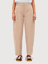 Barrel Leg Twill Pant True Camel | Armedangels