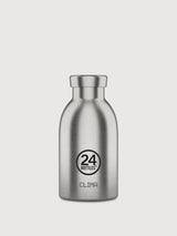 Clima Bottle 330 Brushed Steel | 24 Bottles