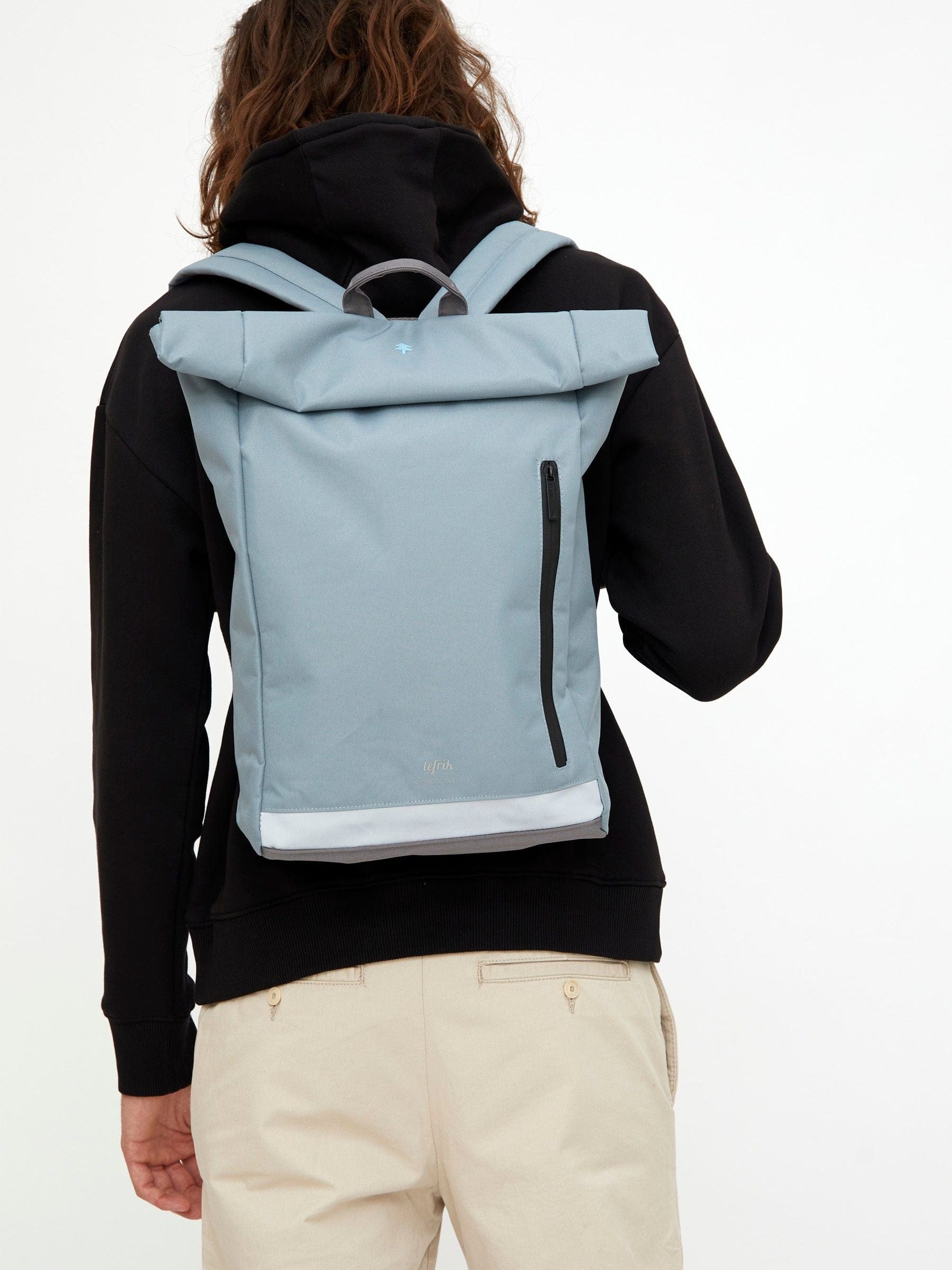 Backpack Roll Reflective Light Blue | Lefrik