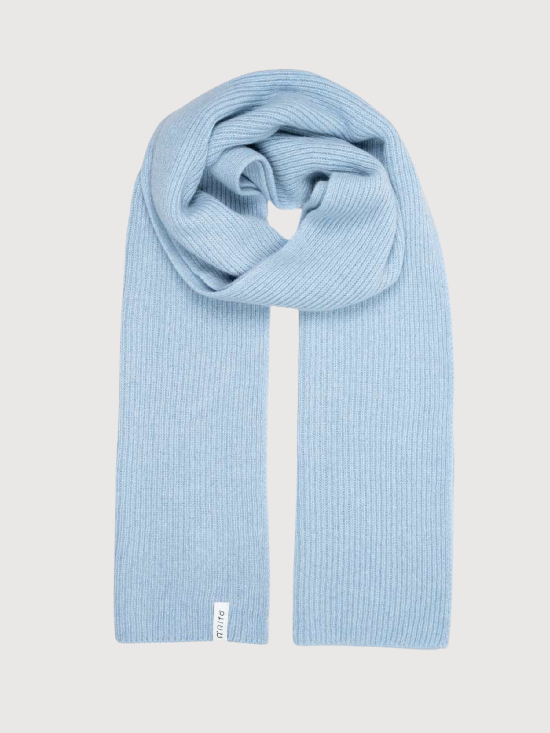 Federico Sciarpa Blu Unisex Cashmere Cashmere Riciclato | Rifo