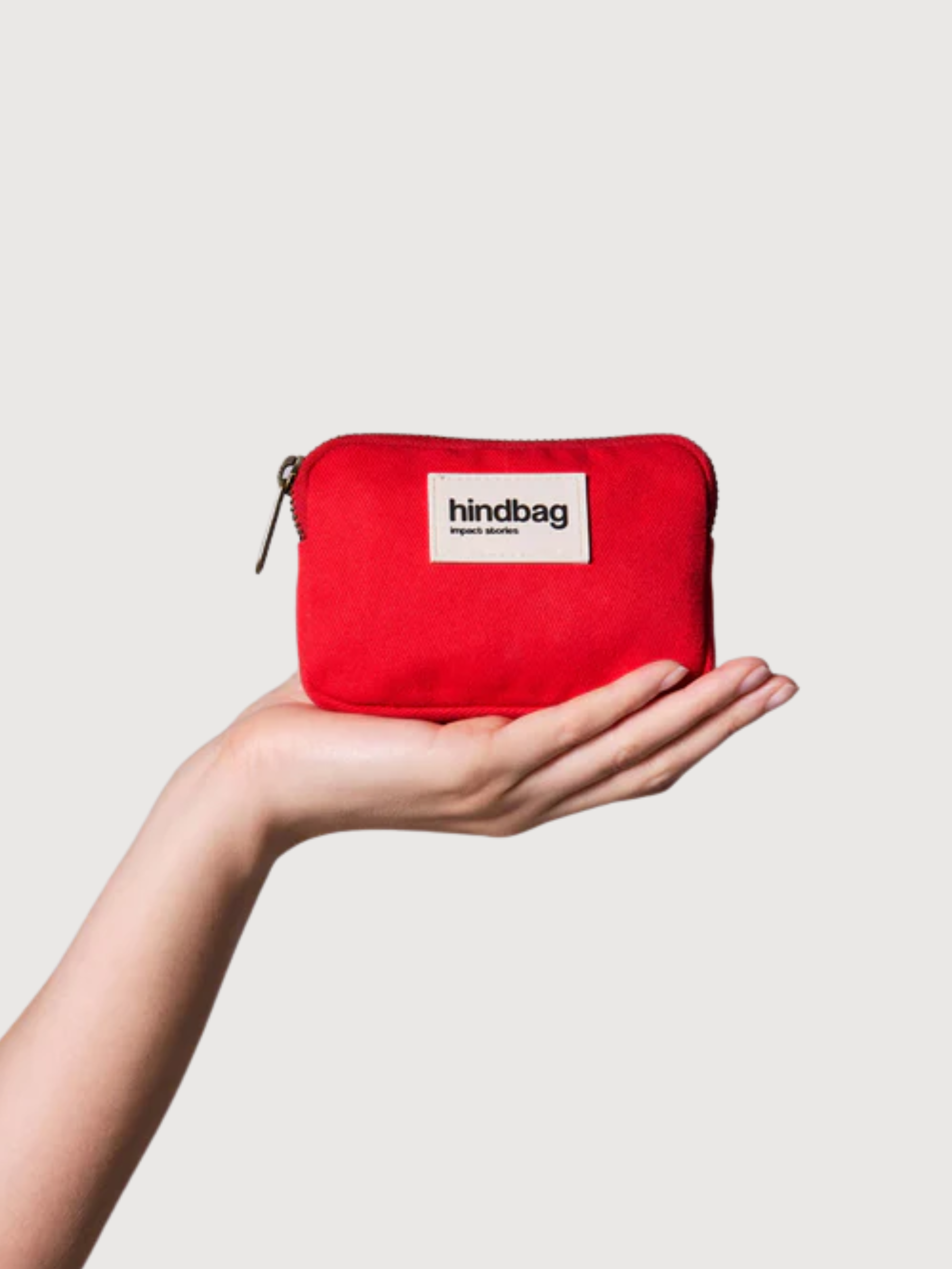 Lili Porte-monnaie Coeur Carmin | Hindbag