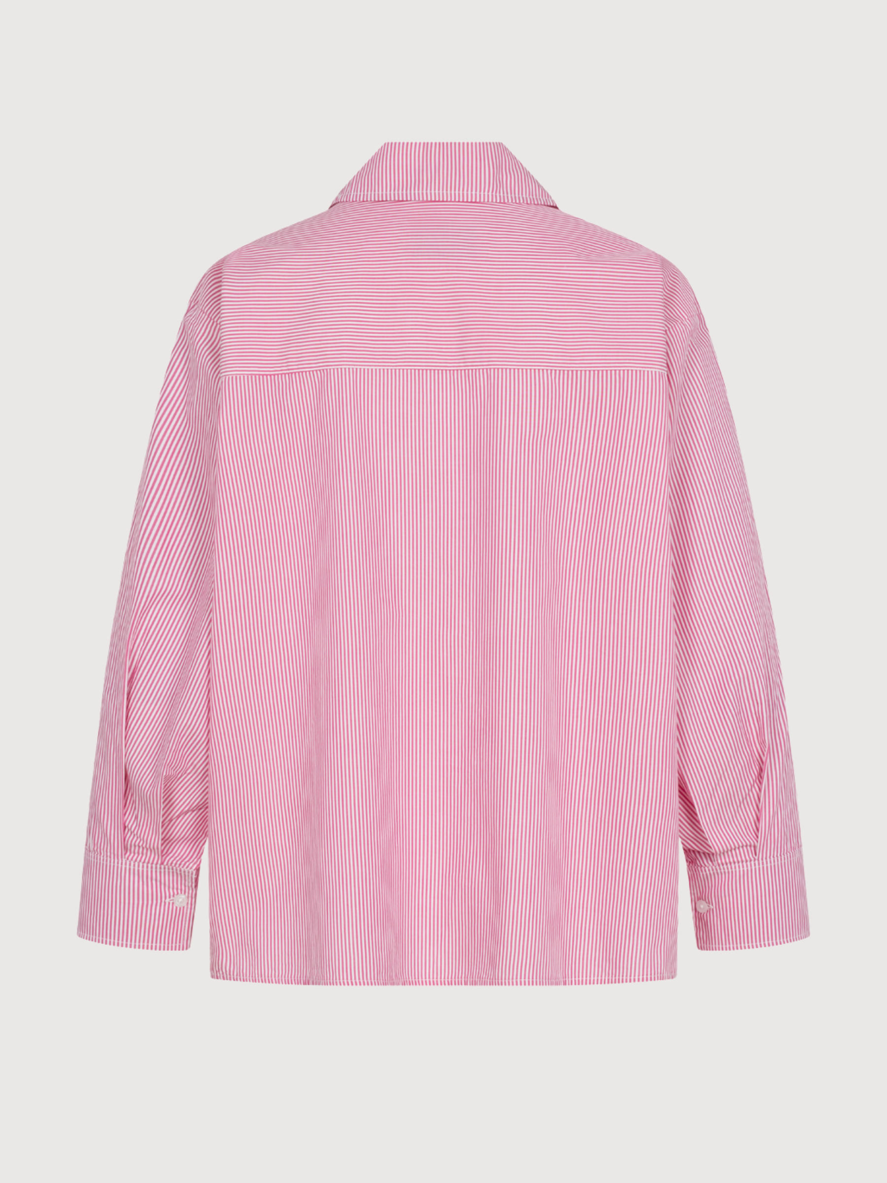 Camicia Popeline Righe Rosa Violetto | Another Brand