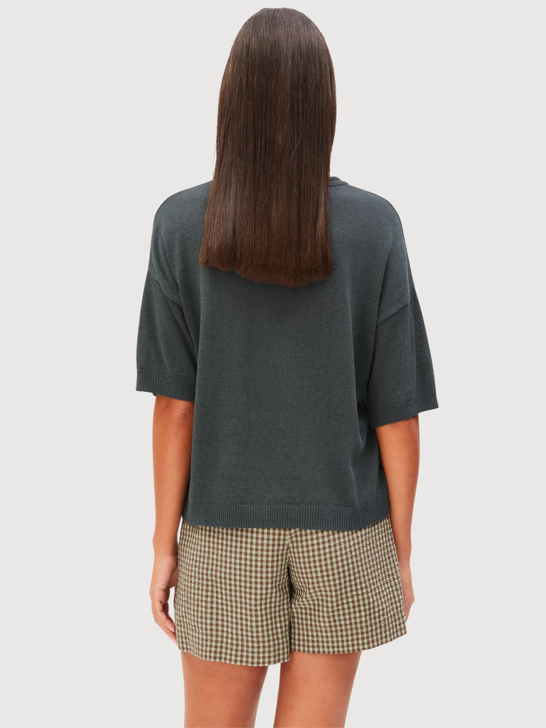 Maglione in maglia misto lino Space Steel | Armedangels