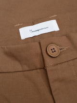 Pantaloni Chino Chuck Marrone In Cotone Organico | Knowledge Cotton Apparel