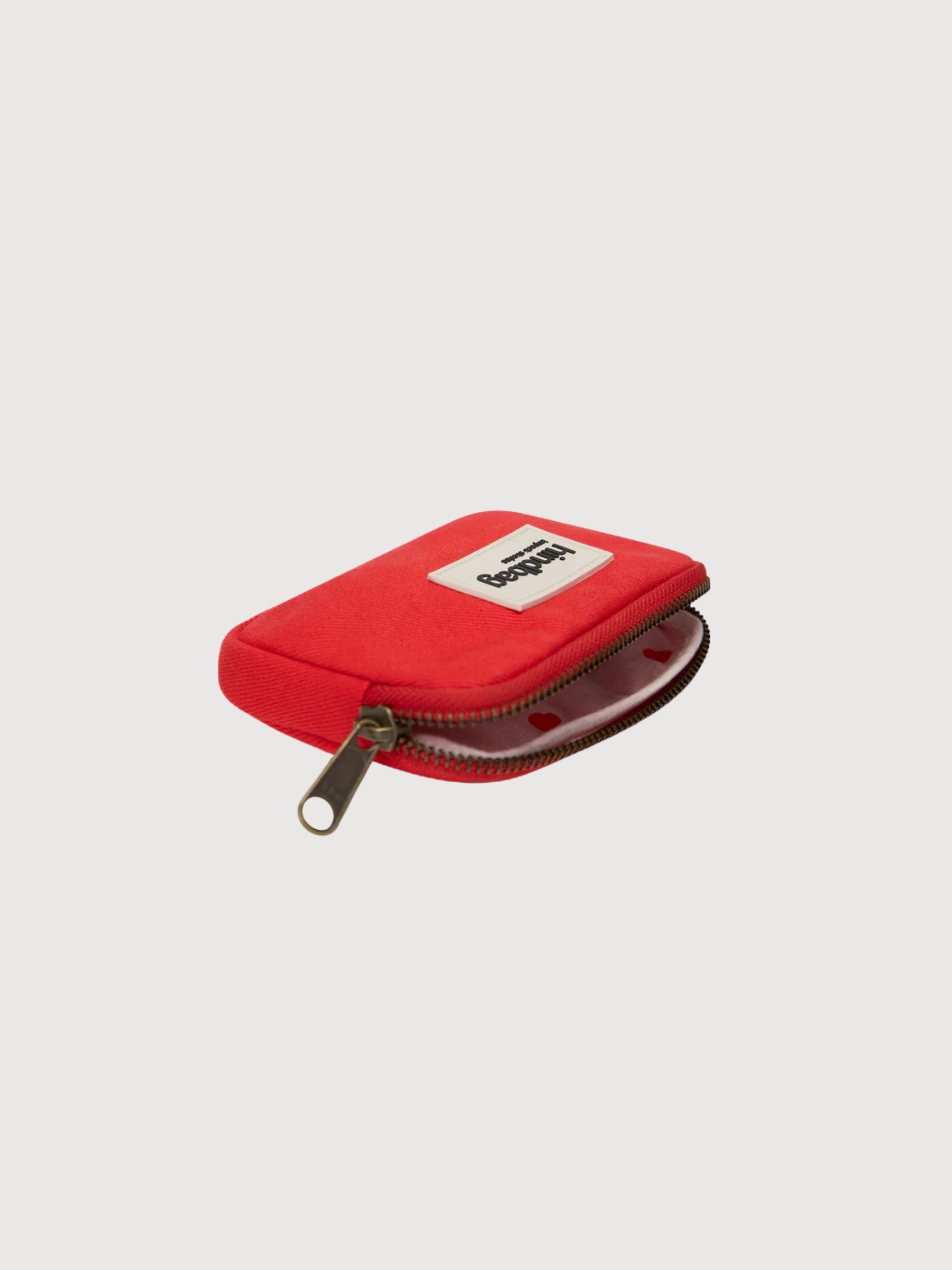 Lili Porte-monnaie Coeur Carmin | Hindbag