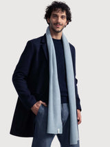 Federico Sciarpa Blu Unisex Cashmere Cashmere Riciclato | Rifo