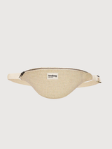 Olivia Gürteltasche Flecht-Design Nude | Hindbag