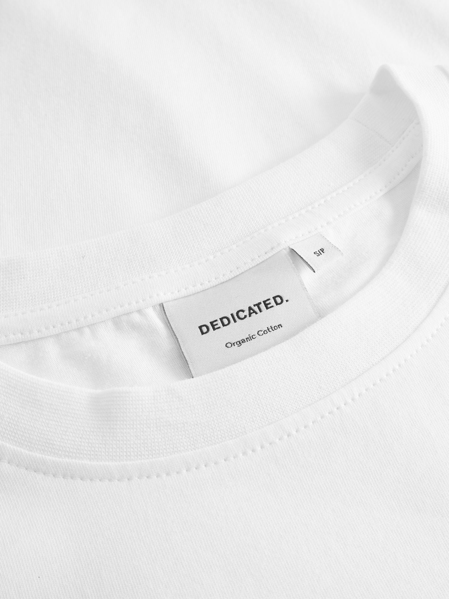 T-Shirt Vadstena Spray Flower White | DEDICATED