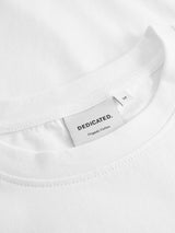 T-Shirt Vadstena Spray Flower White | DEDICATED