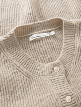 Vest Yarn Grey Woman | Knowledge Cotton Apparel