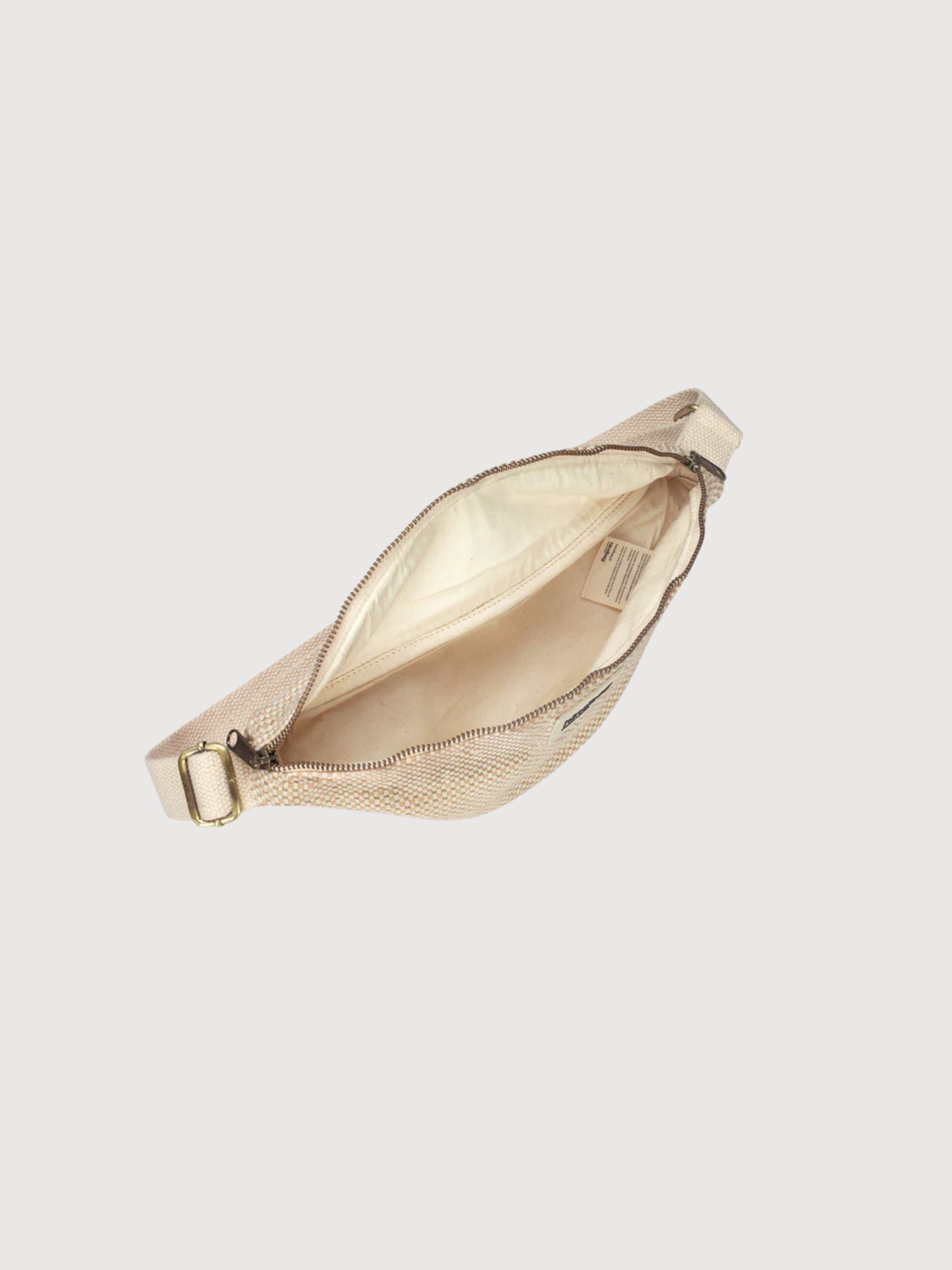 Olivia Sac banane Tressage Nude | Hindbag