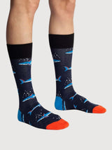 Man Socks Mamma Shark | Dillysocks