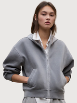 Felpa Arica Donna Grigio Ghiaccio | Ecoalf