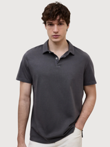 THEO POLO MAN Asphalt | ECOALF
