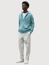 Sweatshirt Rena Light Blue in Recycled Cotton | Ecoalf