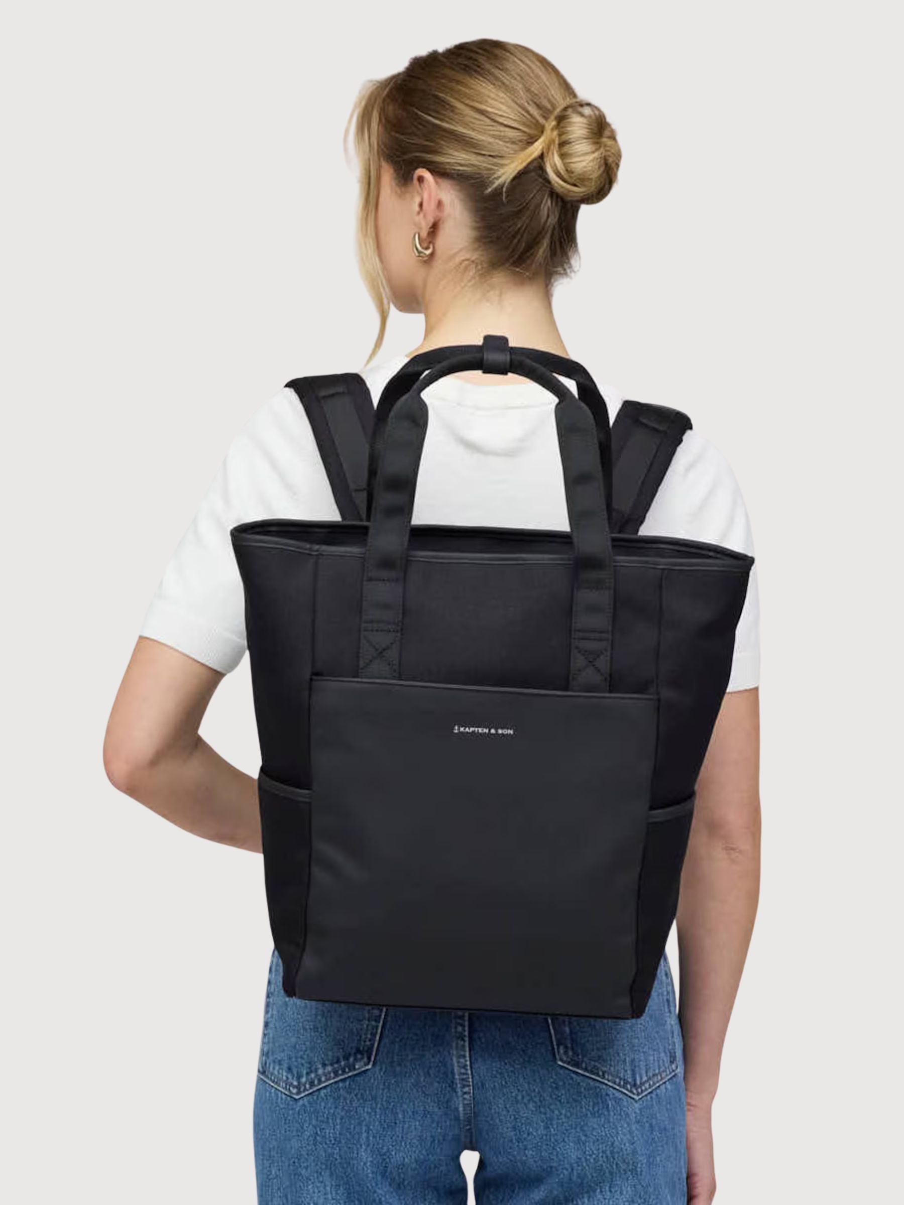 Diaper Backpack Lindby Black | Kapten & Son