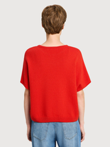 Gilet woman red | LANIUS