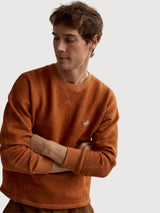 Sweatshirt Dundrum Orange Man | Twothirds