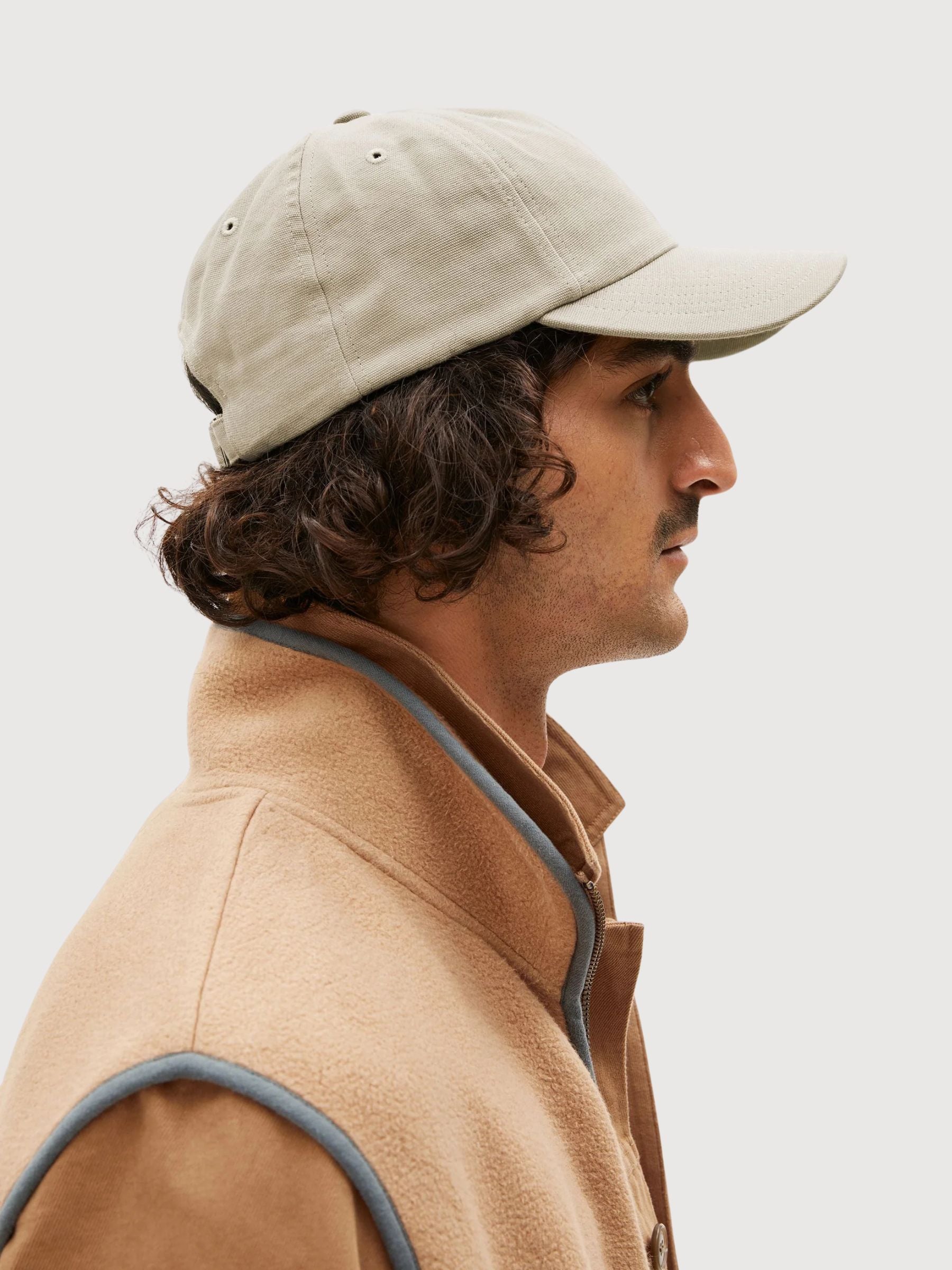 Yenaas Bold UNISEX Cap – Sandstone | Armedangels