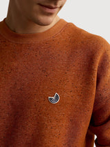 Sweatshirt Dundrum Orange Man | Twothirds