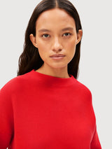 Merinaa Links Links Sweater Mars Red | Armedangels